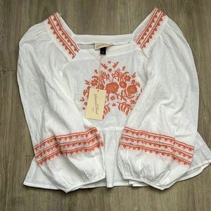 Embroidered blouse